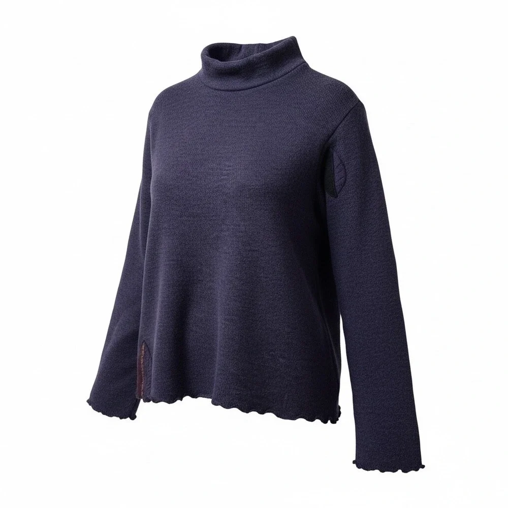 Red Rover Polartec Fleece‎ Pullover Sweater Size Small Purple Long Sleeve